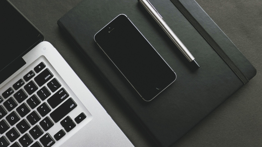 pen, notebook, notepad, diary, stationery, desk, laptop, computer, macbook, keyboard, macbook pro, tech, technology, apple, electronics, minimal, digital, computer hardware, computer keyboard, minimal tech, gray computer, tech, tech, tech, tech, tech